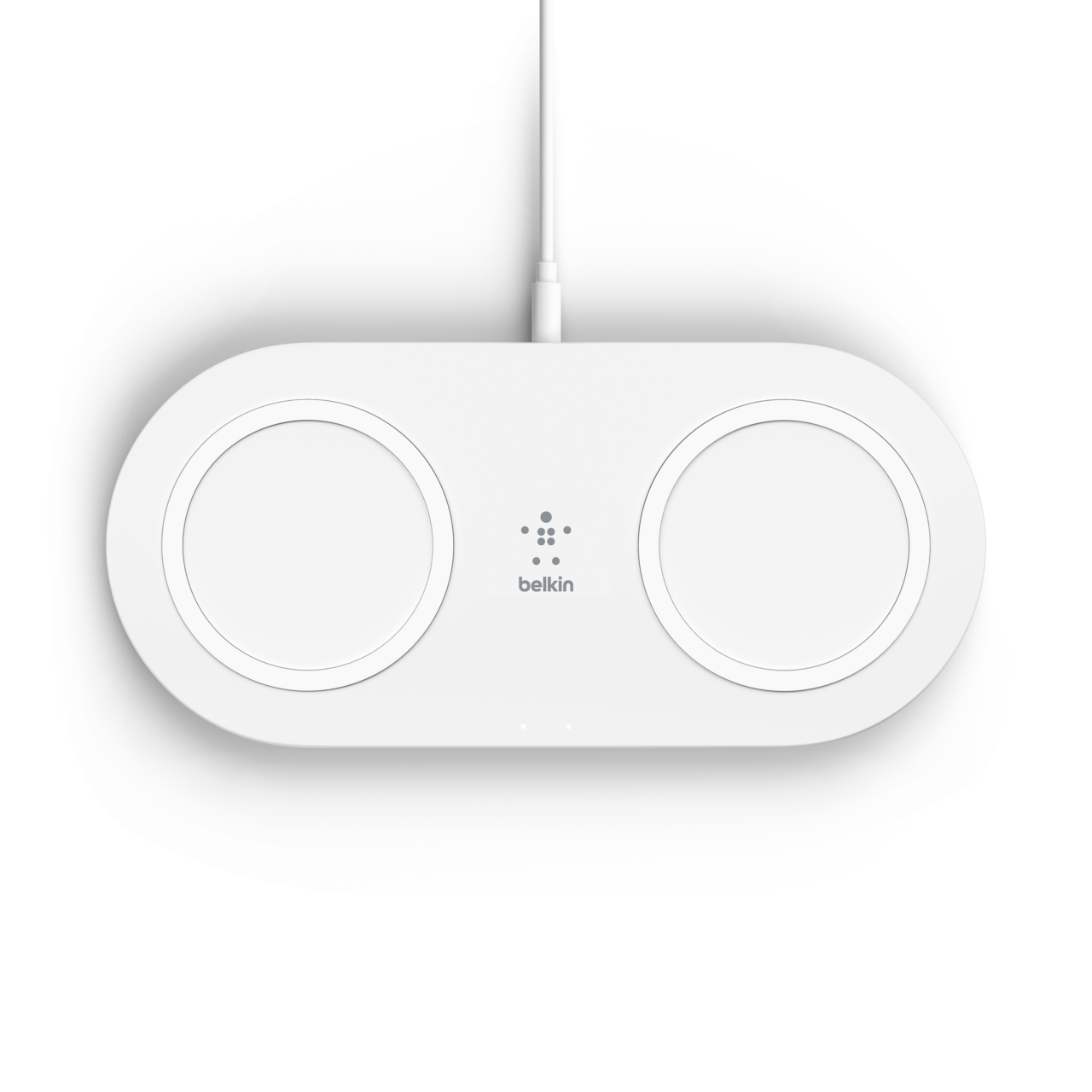 Belkin BoostCharge 15W Dual Wireless Charging Pads in White