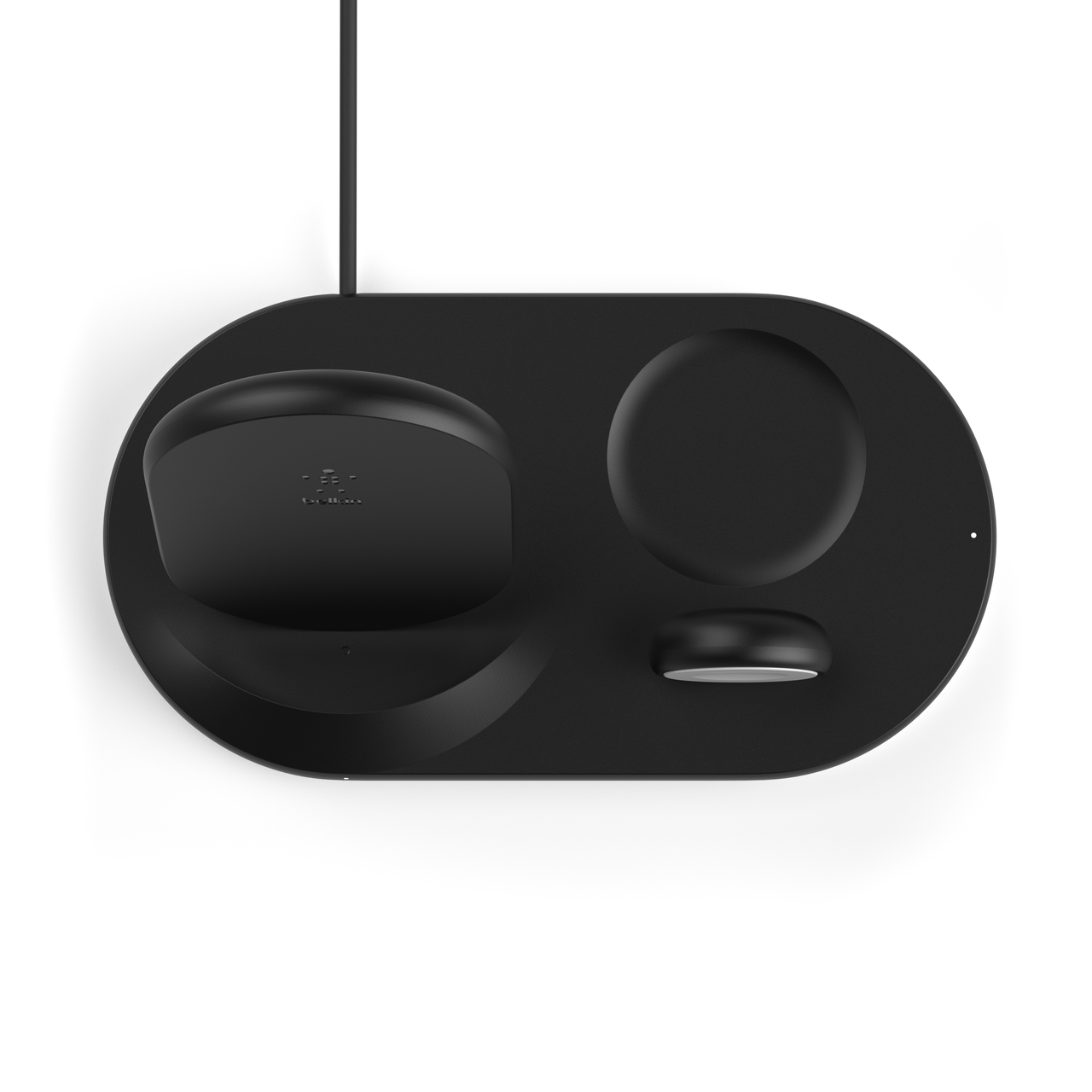 Belkin BoostCharge 3-in-1 Apple Wireless Charger in Black