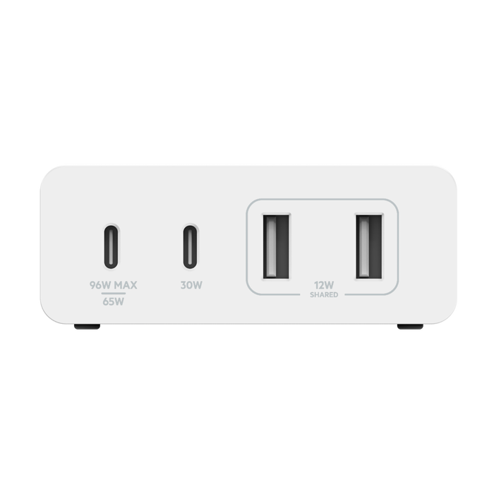 Belkin BoostCharge Pro 4-Port GaN Charger 108W | White
