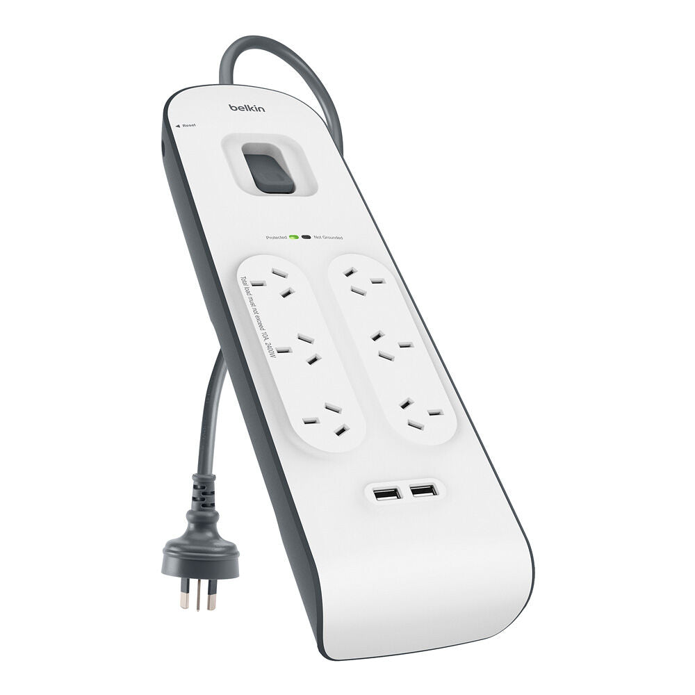 Belkin 2.4 Amp USB Charging 6-outlet Surge Protection Strip