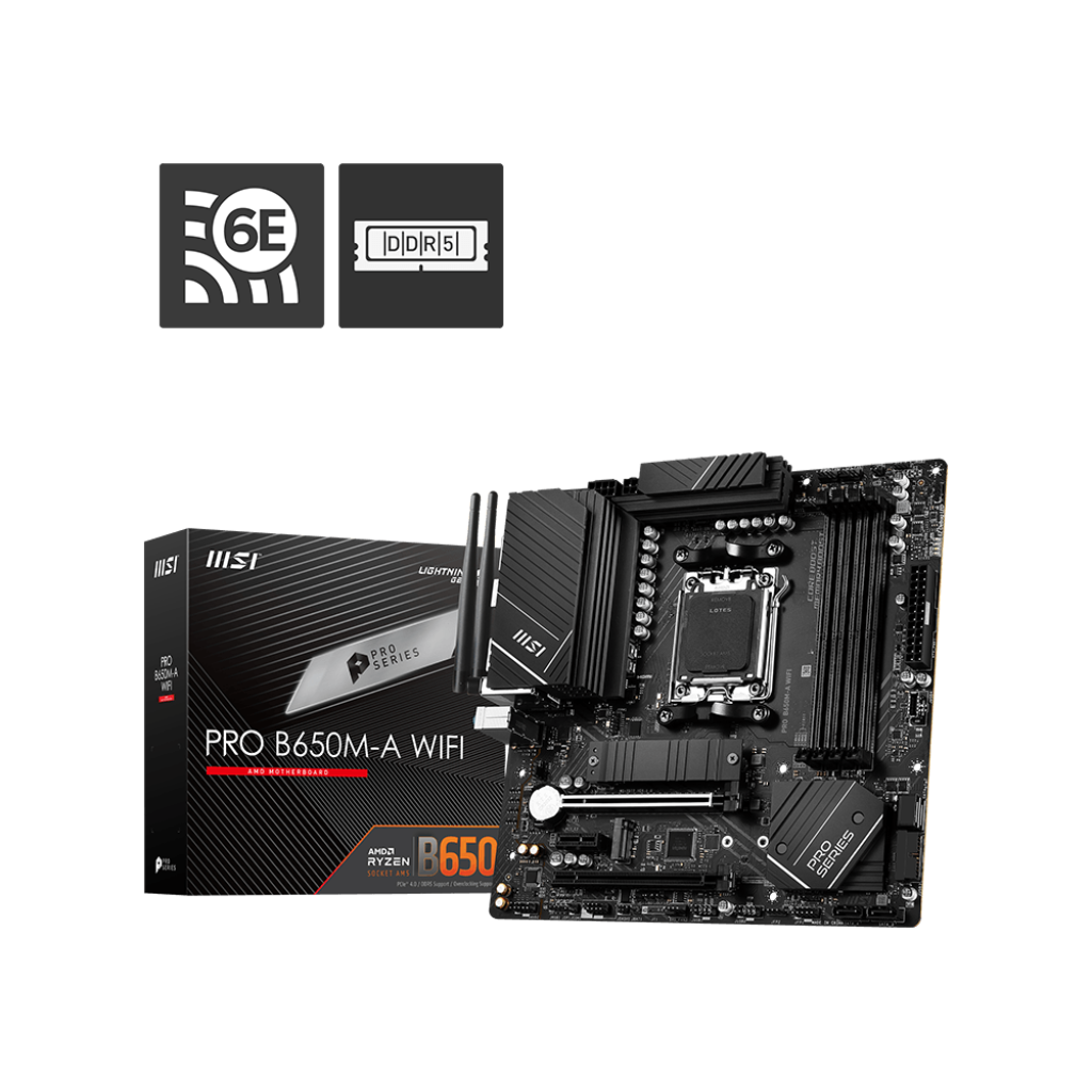 MSI PRO B650M-A WIFI Motherboard