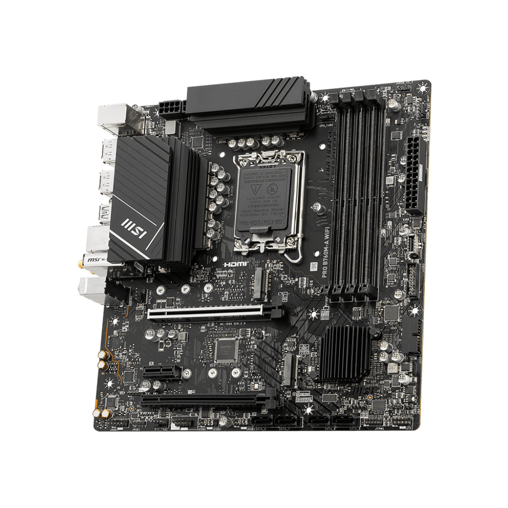 MSI PRO B760M-A WIFI — DDR5 Motherboard