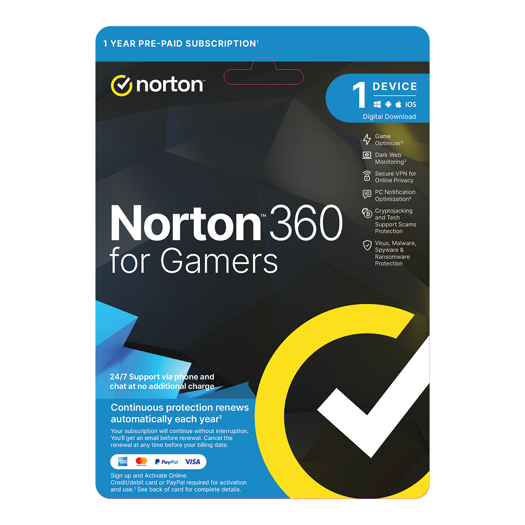Norton 360 for Gamers