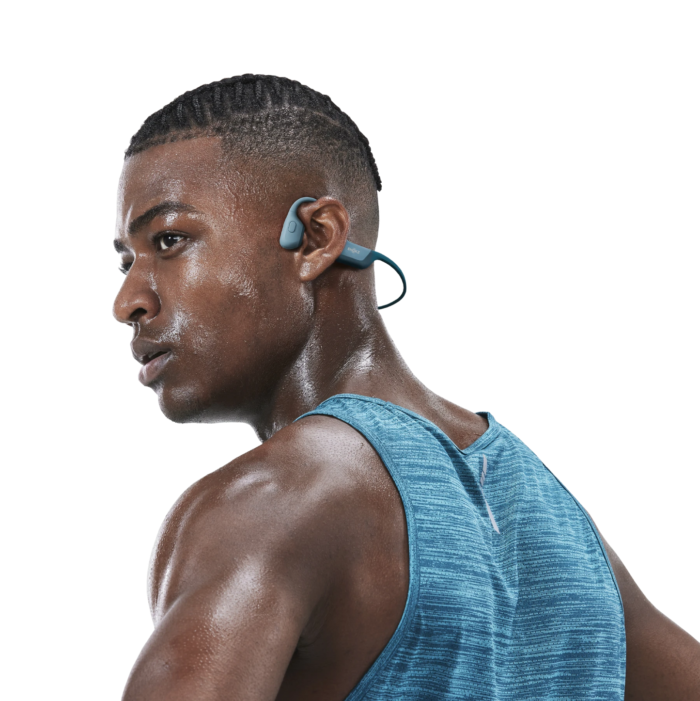 Shokz OpenRun Pro Bone Conduction Headphones Blue