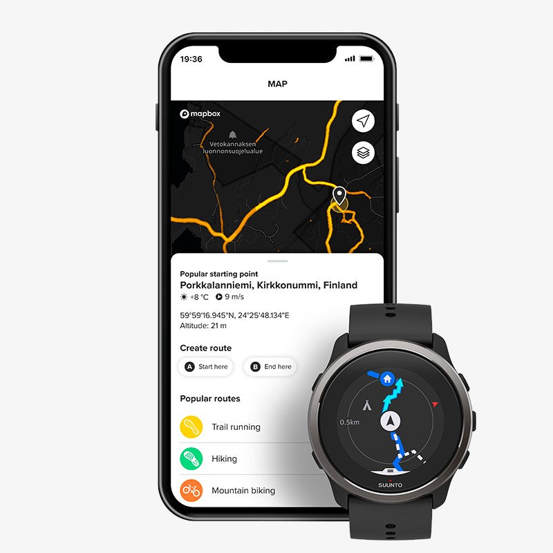Suunto 5 Peak Watch | Dark Heather