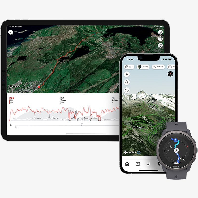 Suunto 5 Peak Watch | Dark Heather
