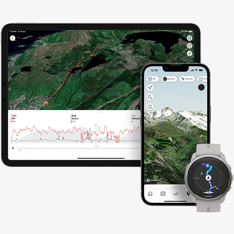 Suunto 5 Peak Watch | Ridge Sand