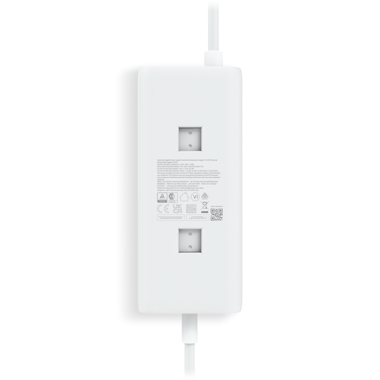 Ubiquiti UACC-PoE+-USBC UniFi PoE Integrated AC Adapter