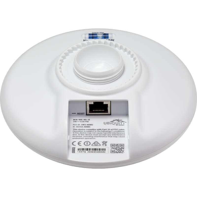Ubiquiti NBE-M5-16 UISP airMAX NanoBeam M5 16 dBi Bridge