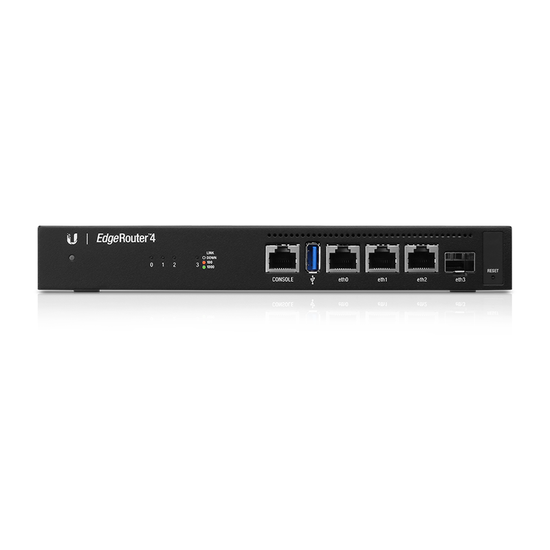Ubiquiti ER-4 UISP EdgeRouter 4 Fanless Router
