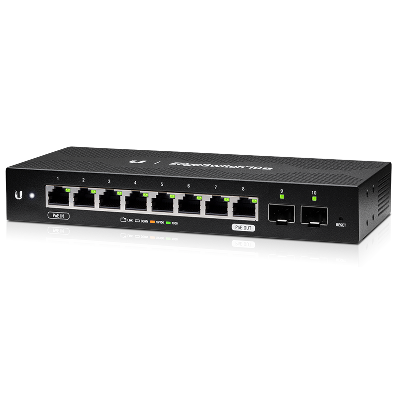 Ubiquiti ES-10X UISP EdgeSwitch 10X WISP Switch