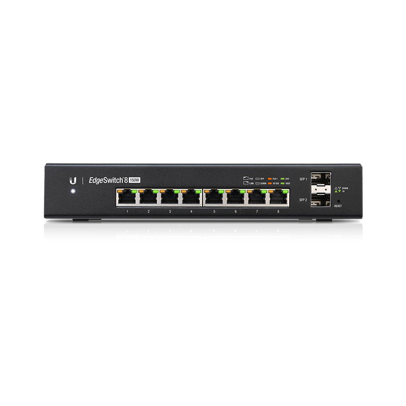 Ubiquiti ES-8-150W UISP EdgeSwitch 8 PoE Gigabit Switch