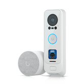 Ubiquiti UniFi G4 Doorbell Pro PoE Kit UVC-G4 Doorbell Pro PoE Kit-White shown in a front view with the outer housing visible.