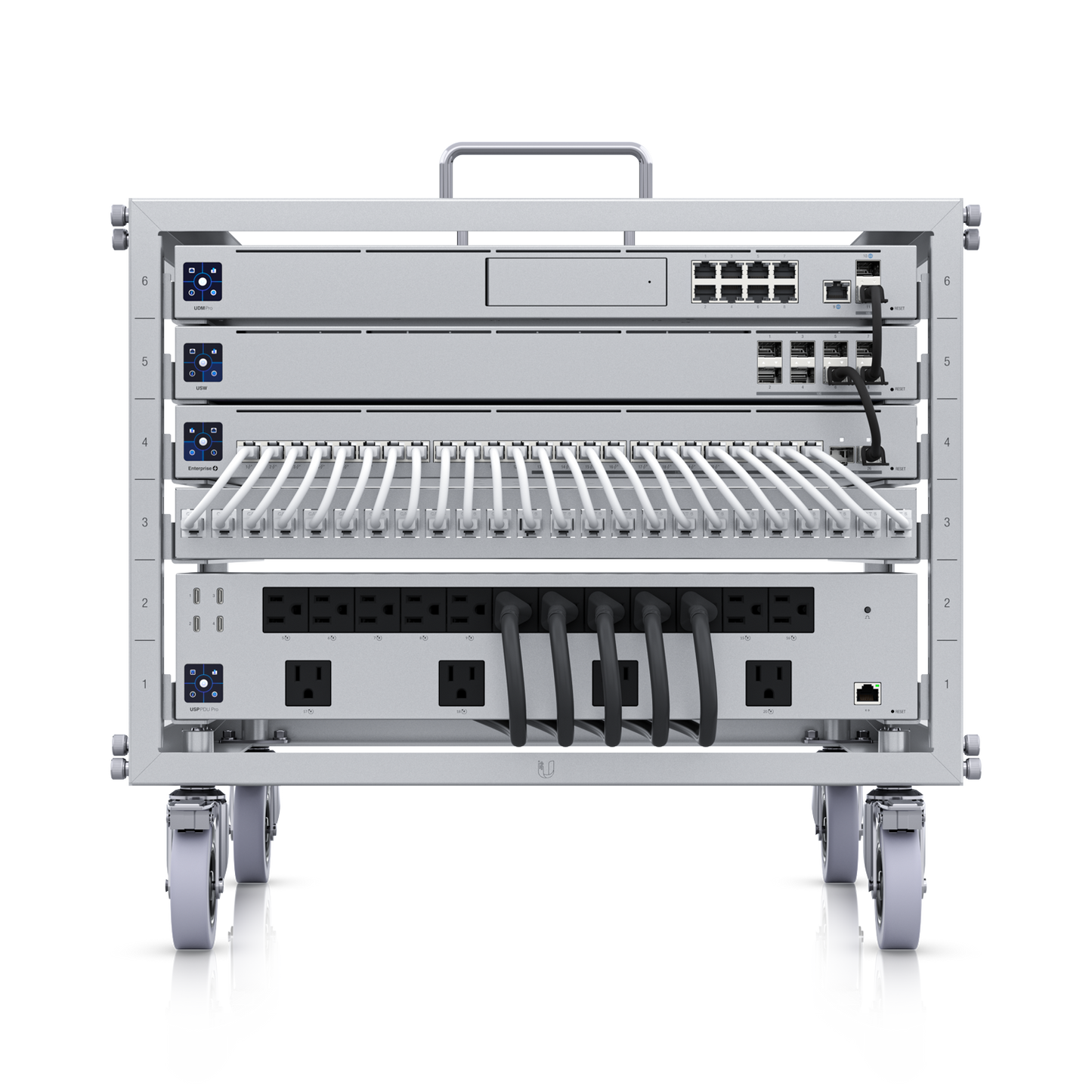 Ubiquiti U-Rack-6U-TL UniFi Toolless Mini Rack