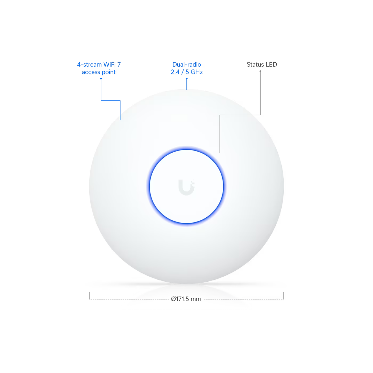Ubiquiti U7-Lite UniFi U7 Lite WiFi 7 Access Point