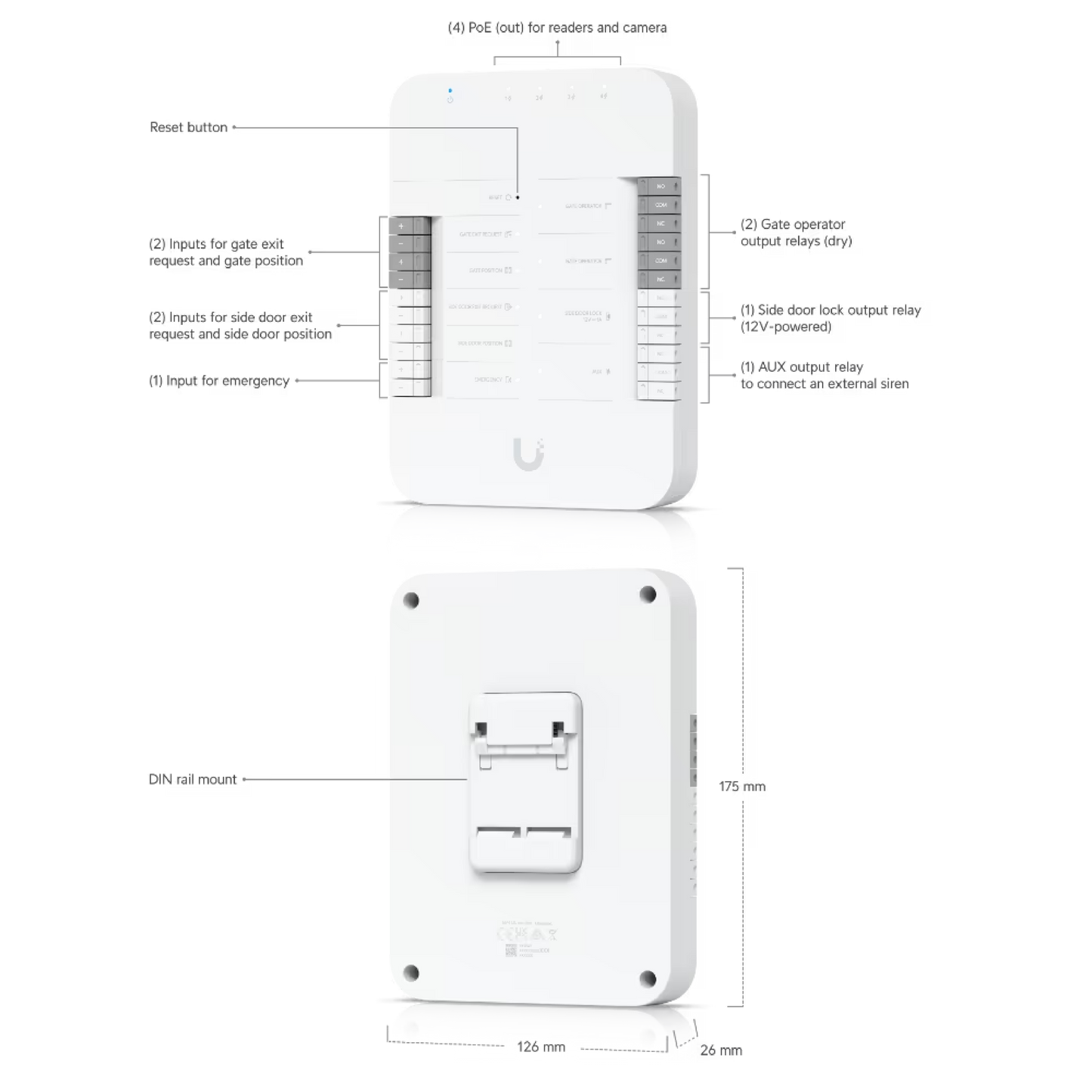 Ubiquiti UA-Hub-Gate UniFi Gate Hub