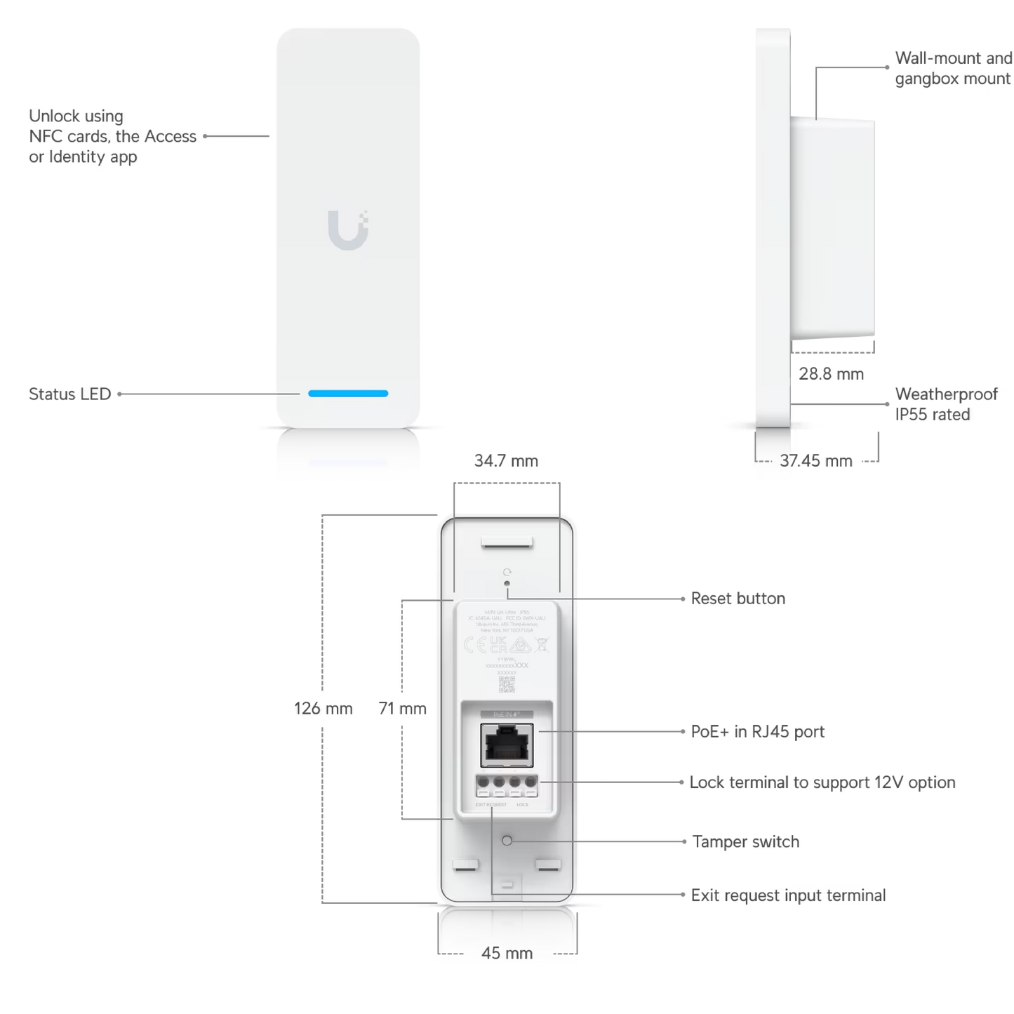Ubiquiti UA-Ultra UniFi Access Ultra