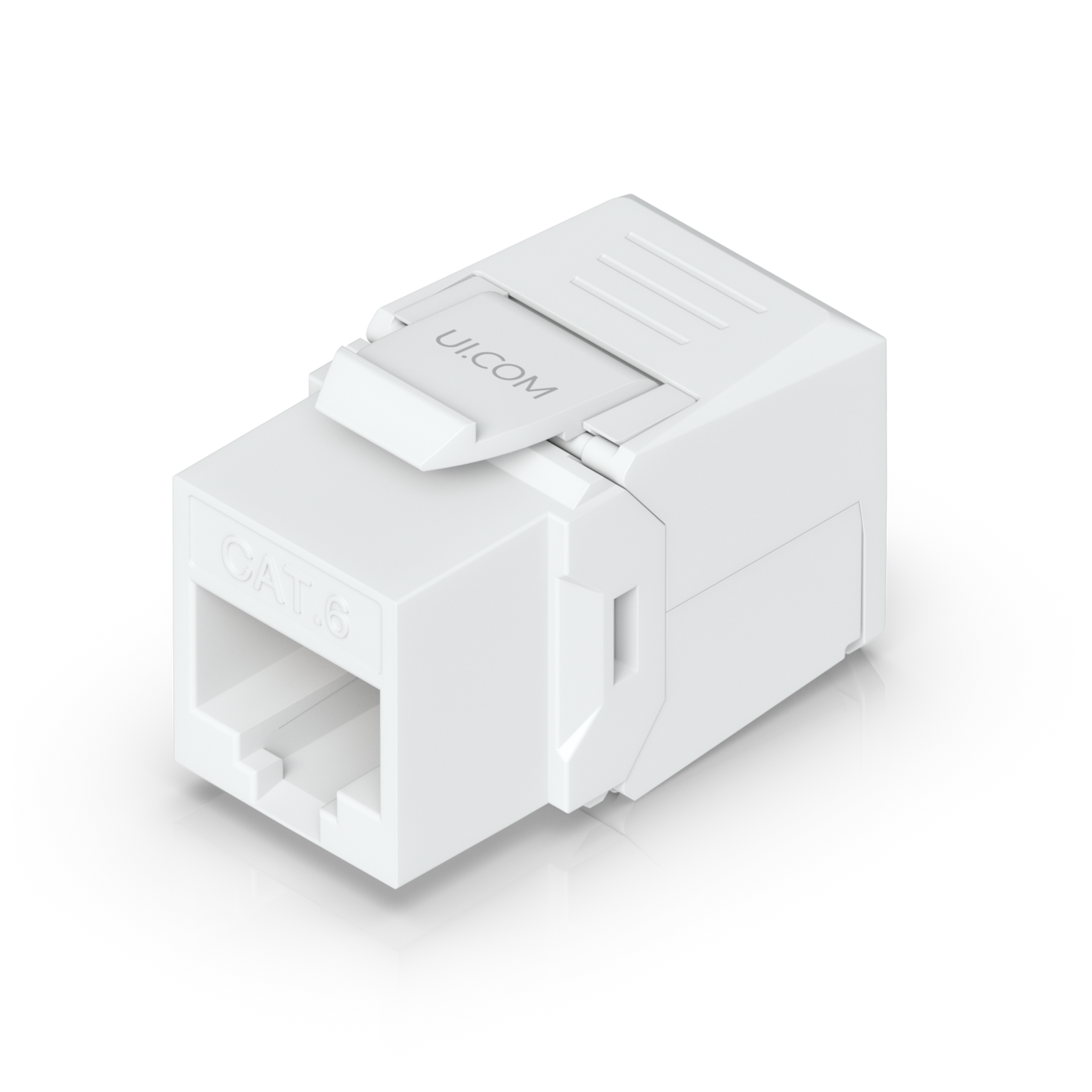 Ubiquiti UACC-Keystone-Jack-C6 UniFi Cat6 Keystone Jack, 12-Pack