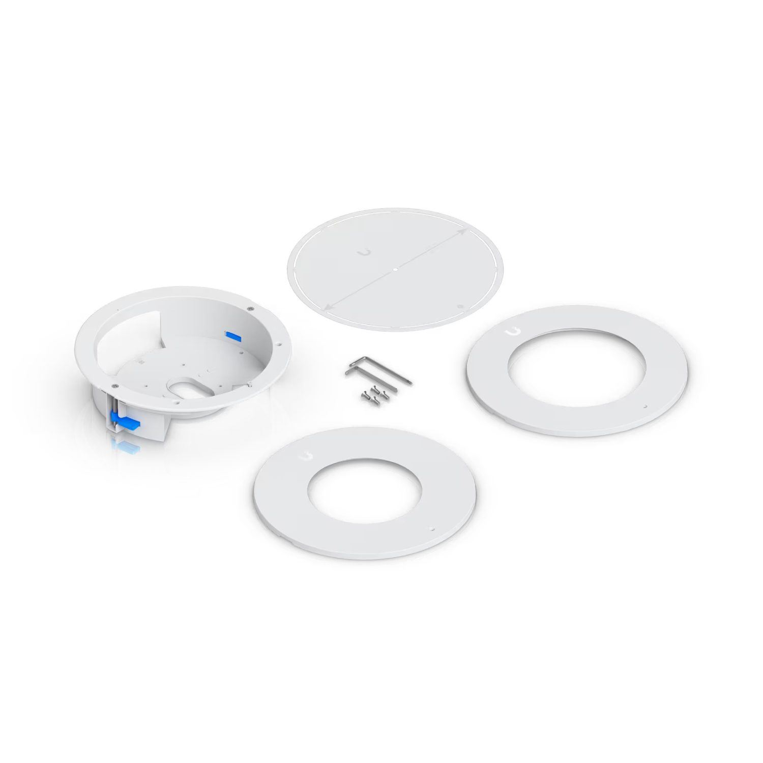 Ubiquiti UACC-G6-Dome-FM UniFi G6/G6 Pro Dome Camera Flush Mount – What’s included in the box