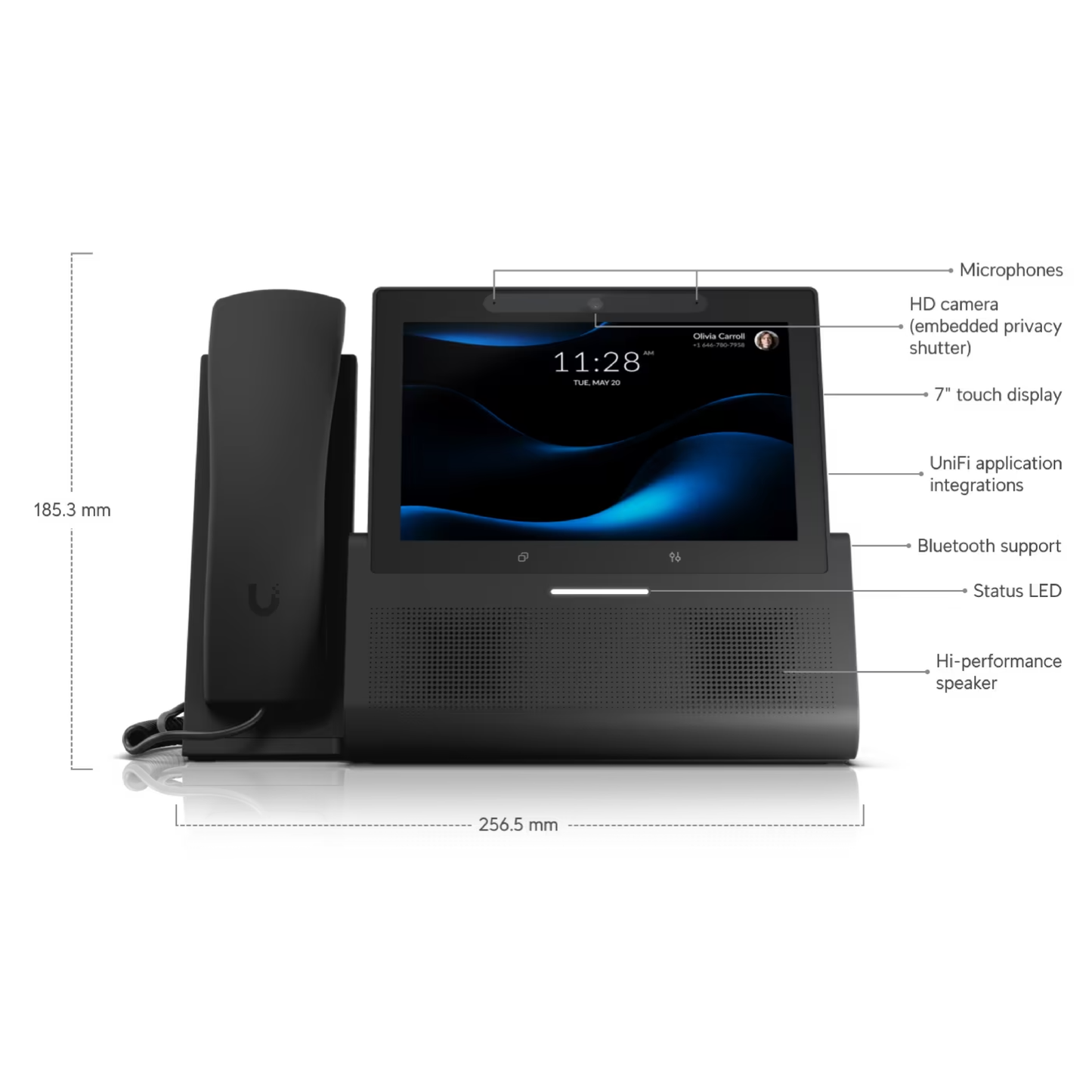 Ubiquiti UTP-G3-Touch-Enterprise UniFi G3 Touch Enterprise Desktop Smartphone