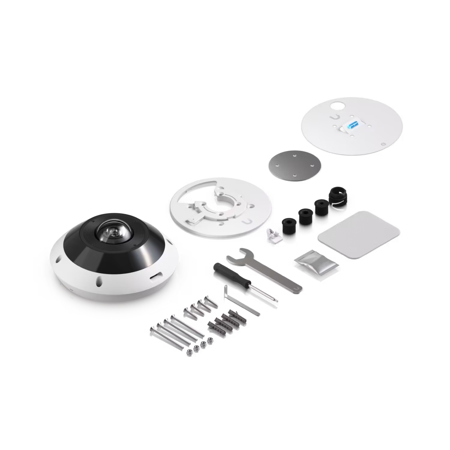 Ubiquiti UVC-G6-Pro-360 UniFi G6 Pro 360 Panoramic 12MP PoE Camera – What’s included in the box