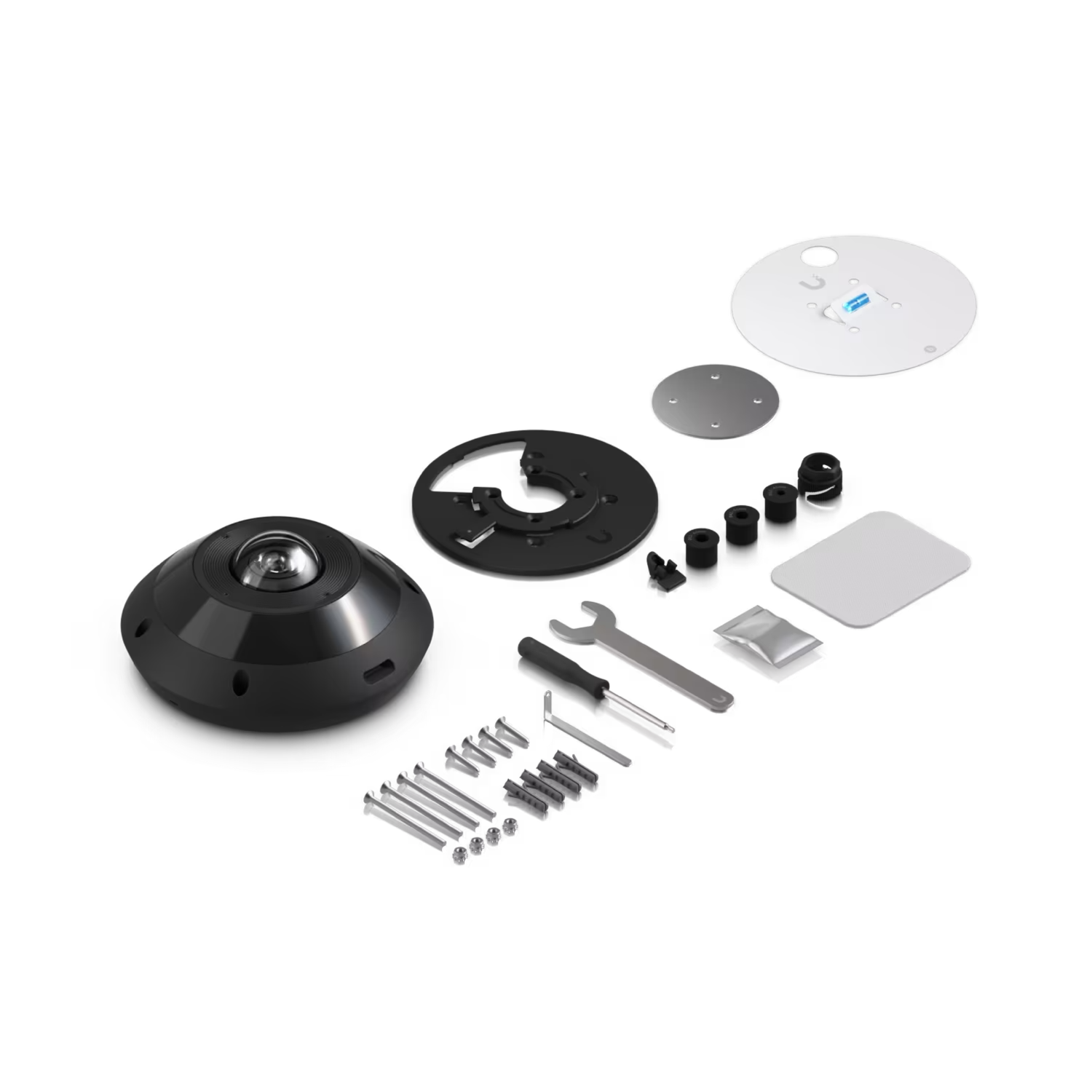 Ubiquiti UVC-G6-Pro-360 UniFi G6 Pro 360 Panoramic 12MP PoE Camera – What’s included in the box