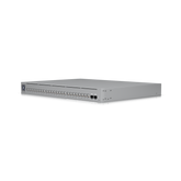 Ubiquiti USW-Pro-Max-24-PoE UniFi Pro Max 24 PoE Switch shown in a three-quarter view with the outer housing visible.