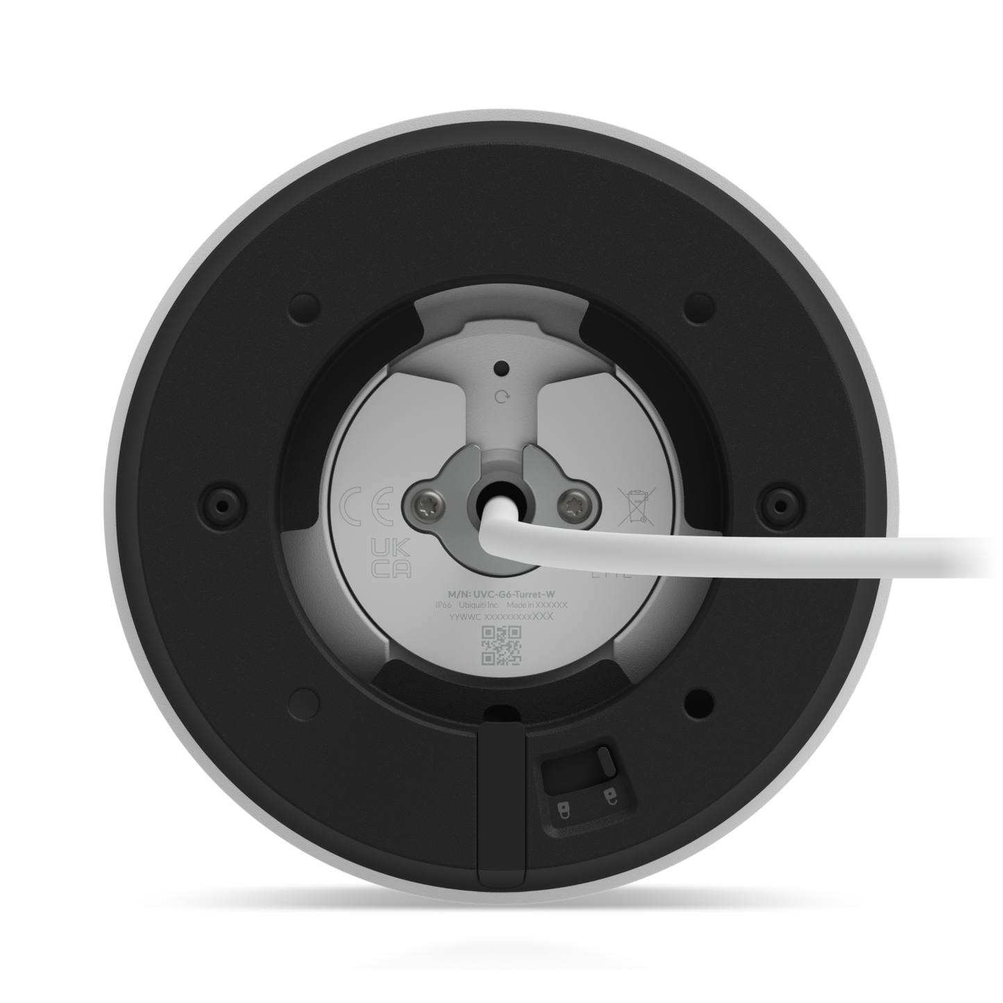 Ubiquiti UVC-G6-Turret-W UniFi G6 Turret 4K PoE Camera