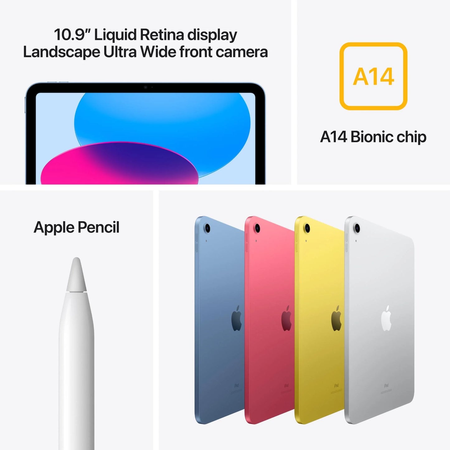 Apple iPad 10.9 inch 10th Generation — Blue