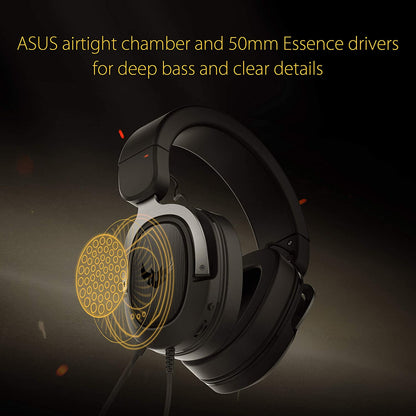 Asus TUF Gaming H3 Gaming Headset | Gun Metal