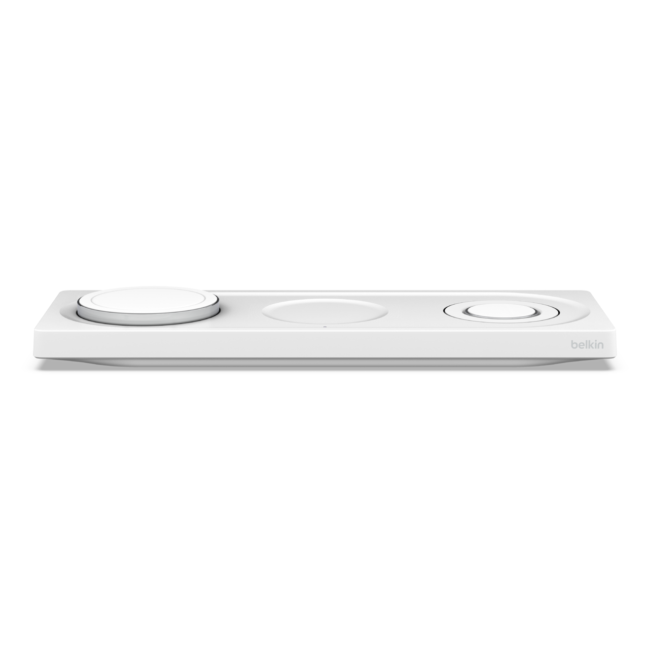 BoostCharge Pro 3-in-1 Official MagSafe Wireless Charging Pad 15W — White