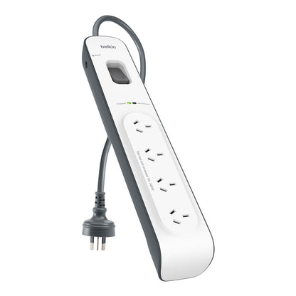 Belkin 4-outlet Surge Protection Strip with 2M Power Cord