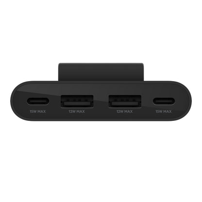 Belkin BoostCharge 4-Port USB Power Extender in Black