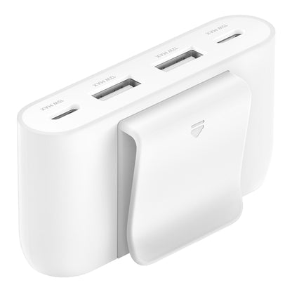 Belkin BoostCharge 4-Port USB Power Extender in White