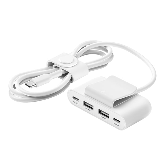 Belkin BoostCharge 4-Port USB Power Extender in White
