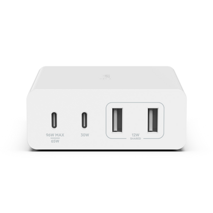 Belkin BoostCharge Pro 4-Port GaN Charger 108W | White