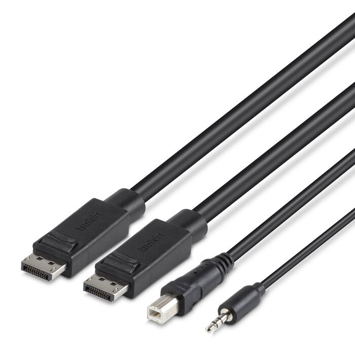 Belkin Dual-Head DisplayPort KVM Cable