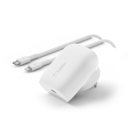 Belkin BoostCharge USB-C PD 3.0 PPS Wall Charger 30W