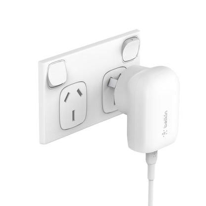 Belkin BoostCharge USB-C PD 3.0 PPS Wall Charger 30W