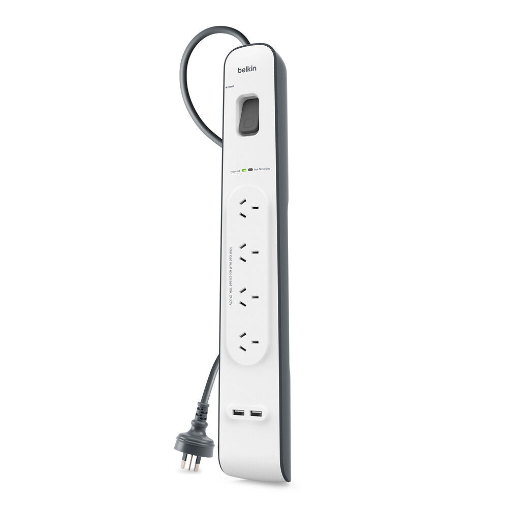 Belkin 2.4 Amp USB Charging 4-outlet Surge Protection Strip