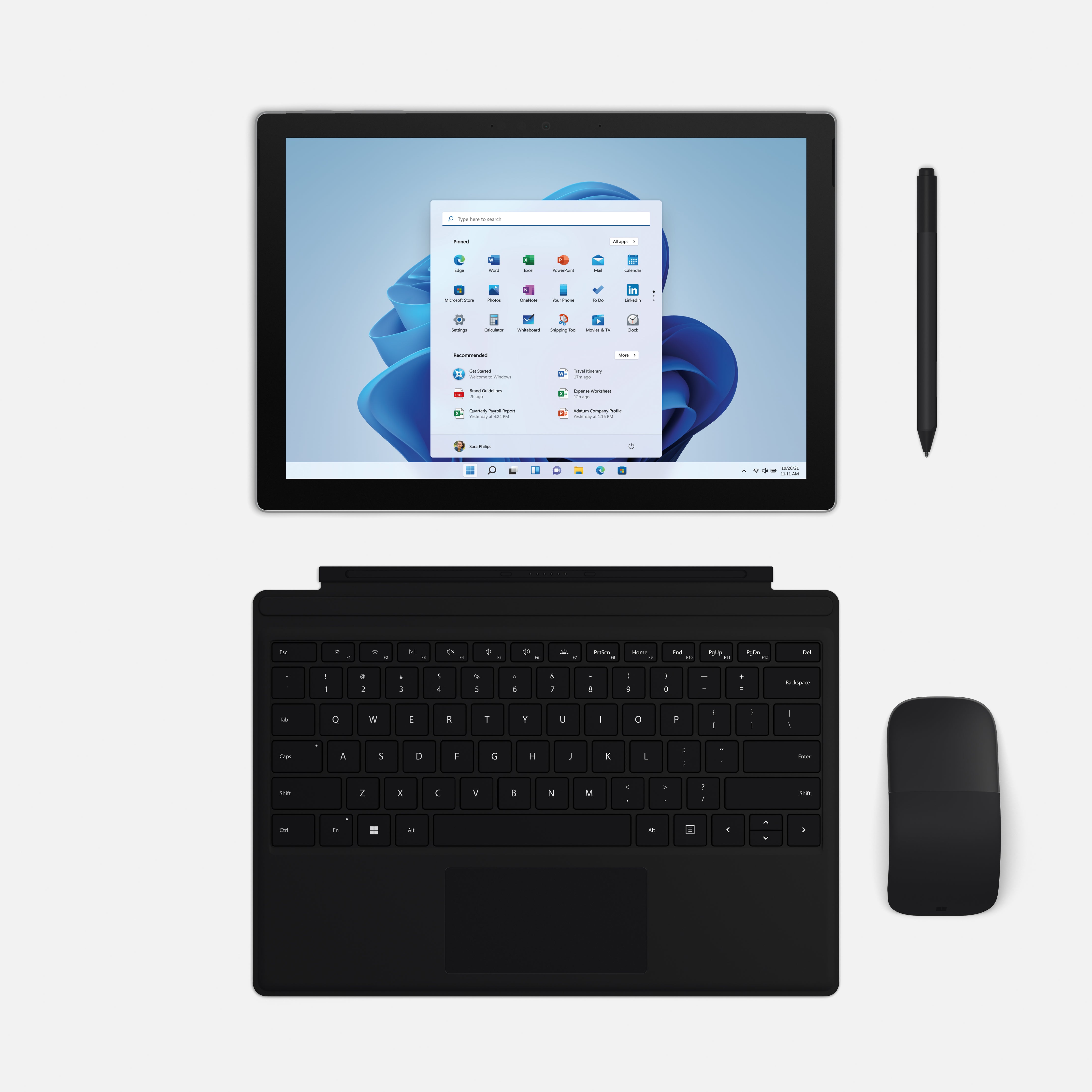 Ms Arc Microsoft Surface Arc Mouse Black | FHD-00020