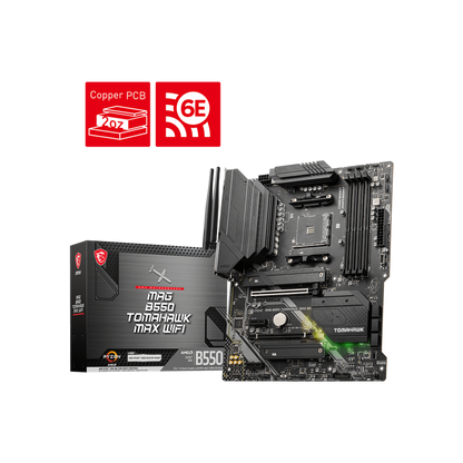 MSI Motherboard — MAG B550 TOMAHAWK MAX WiFi