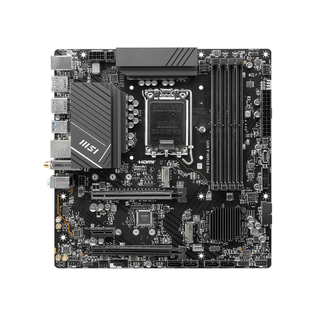MSI PRO B760M-A WIFI — DDR5 Motherboard