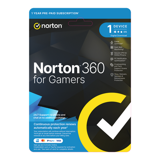 Norton 360 for Gamers