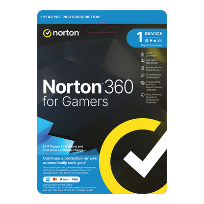 Norton 360 for Gamers