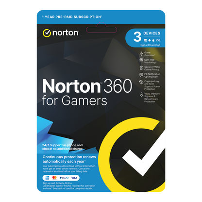 Norton 360 for Gamers