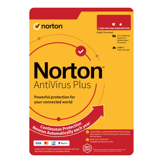 Norton AntiVirus Plus | 1 User | 1 Device | 1 Year