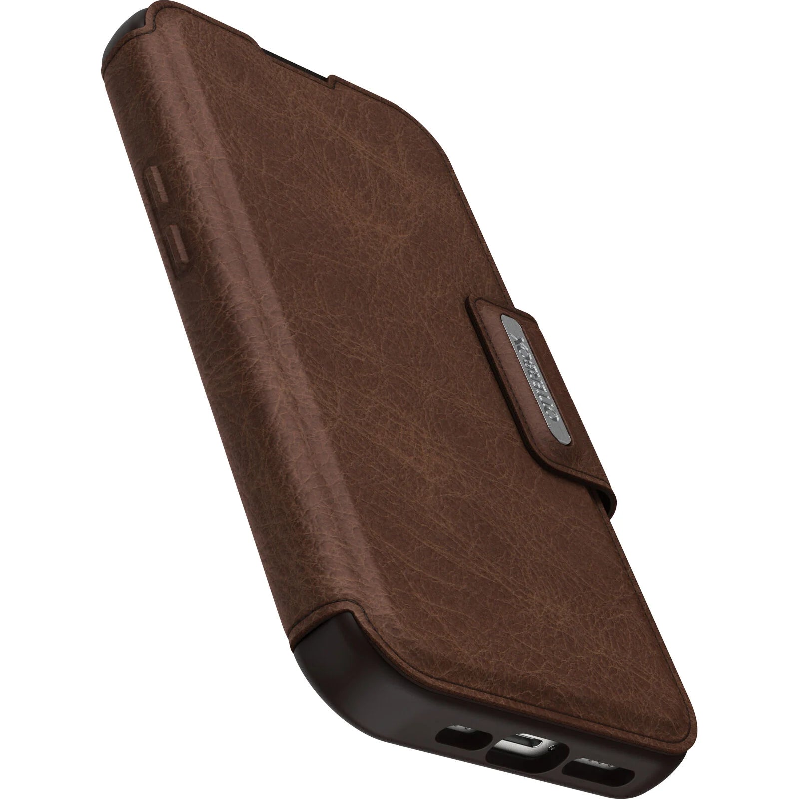 OtterBox iPhone 15 Pro MagSafe Case Folio Espresso Brown