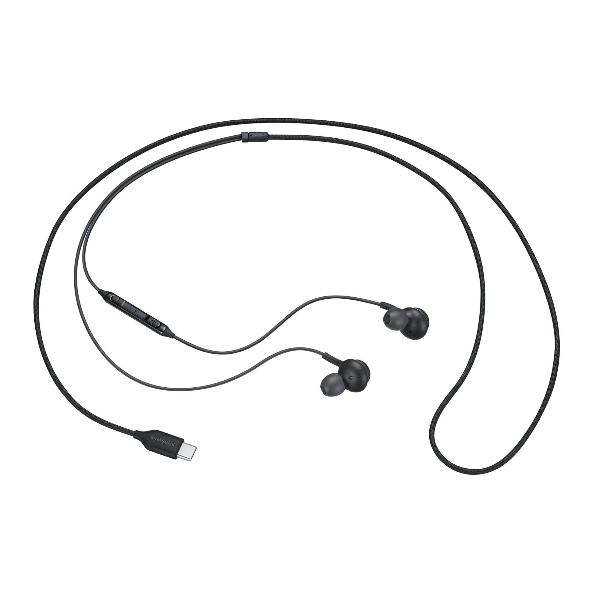 Samsung Type-C Earphones Black | EO-IC100BBEGWW