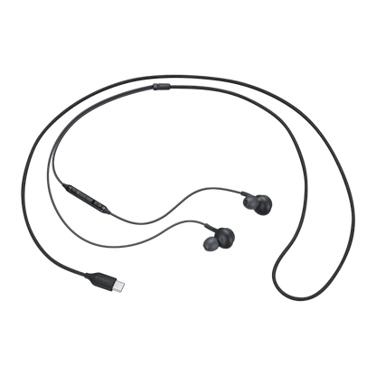 Samsung Type-C Earphones Black | EO-IC100BBEGWW